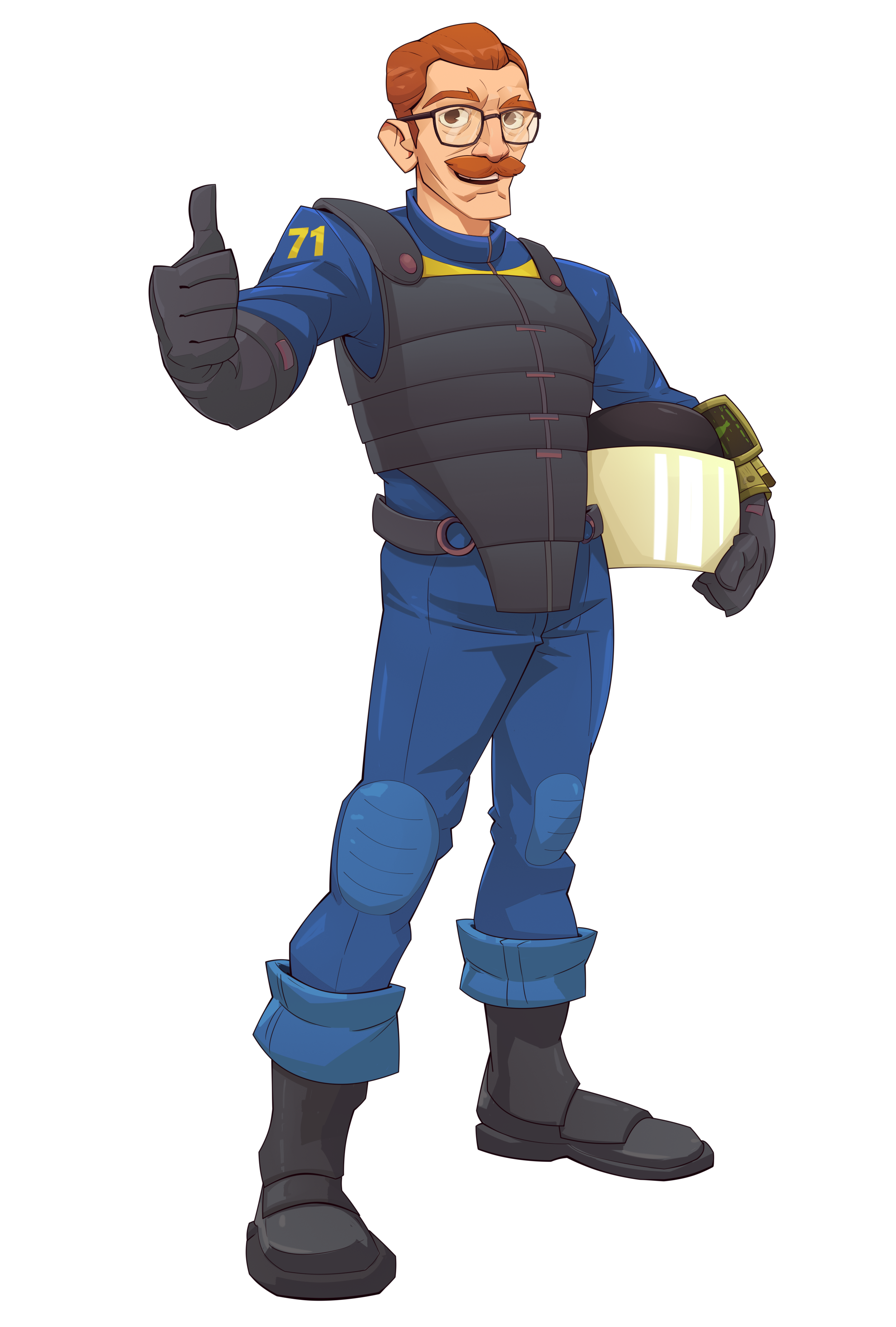 Phil character art