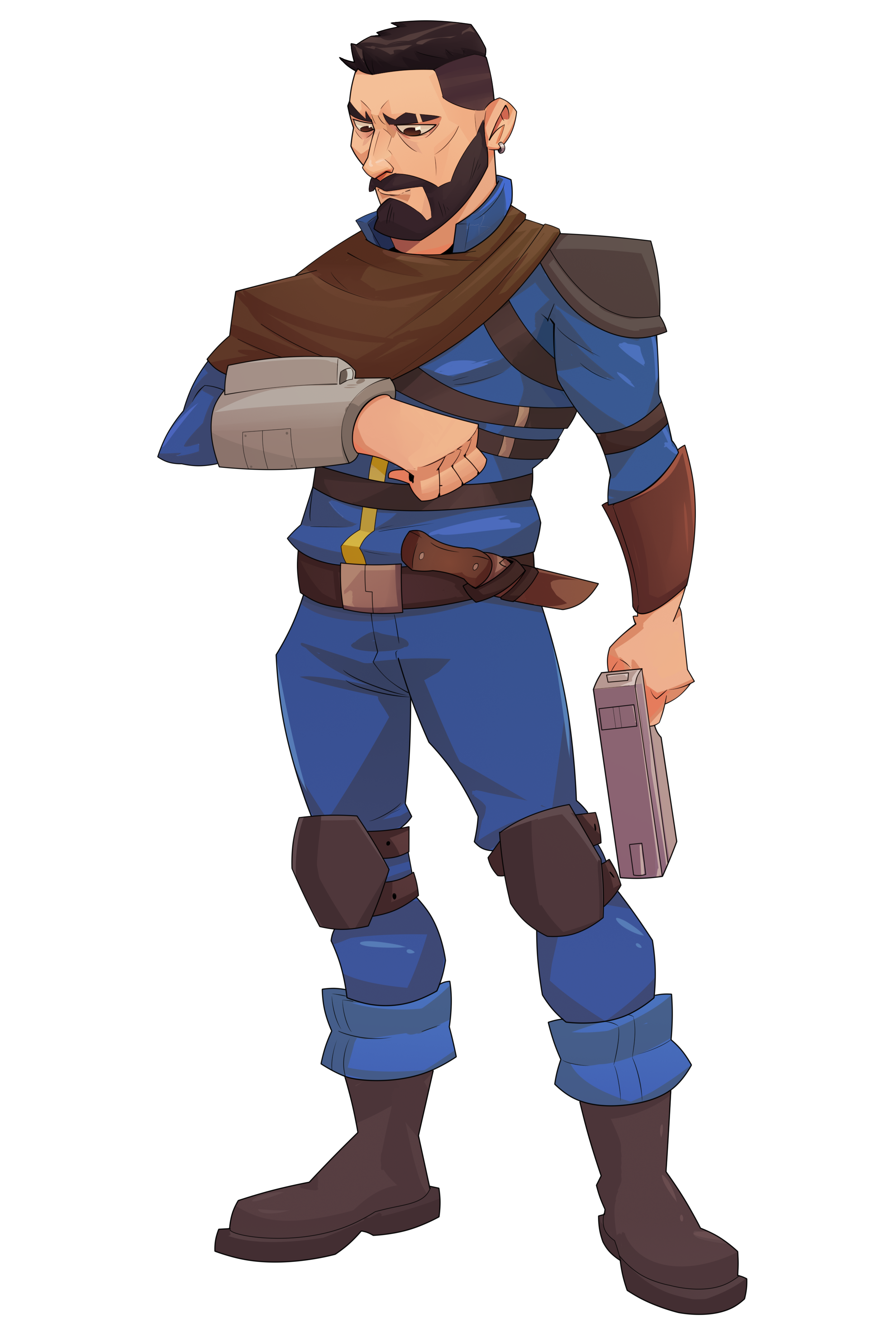Reed Ramirez character art