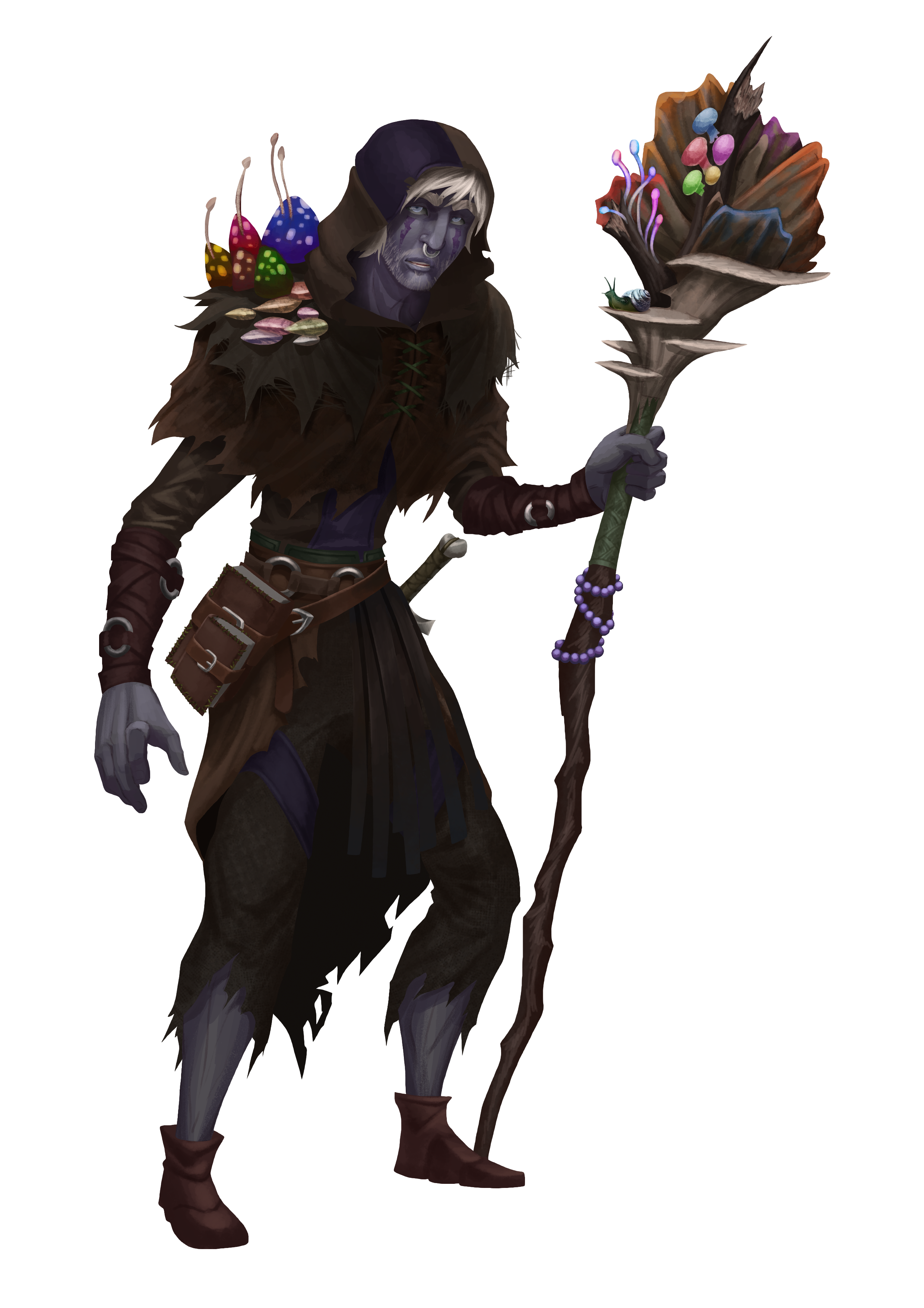 Cordy character art from The Last Arcanist, a Daggerheart actual play